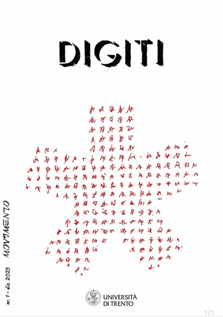 Copertina del fascicolo numero 1 della rivista Digiti.