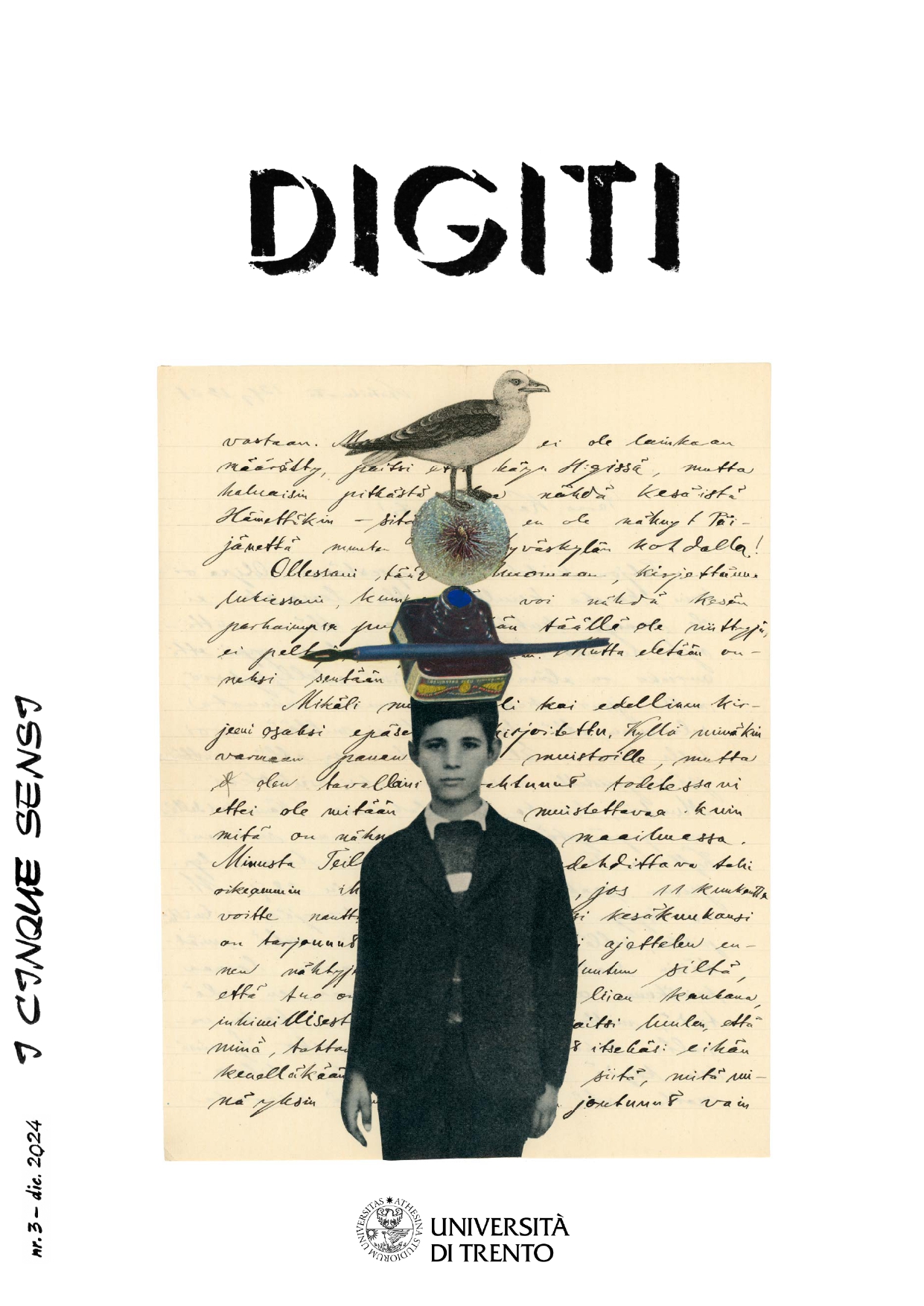 Copertina del fascicolo numero 3 della rivista Digiti.
